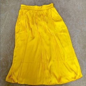 Ann Taylor Shirred Maxi Skirt